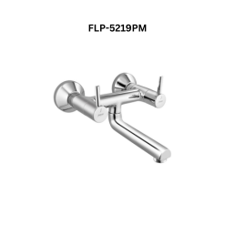 Jaquar Wall Mixer Non-Telephonic Shower Arrangement with Connecting Legs & Wall Flanges