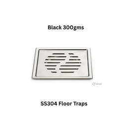 Simtex SS304 Floor Traps Black 300gms