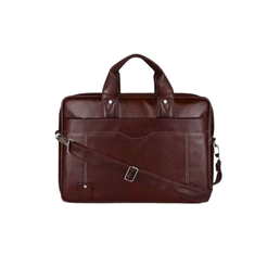 Derban 15L Leatherette Laptop Bag Brown