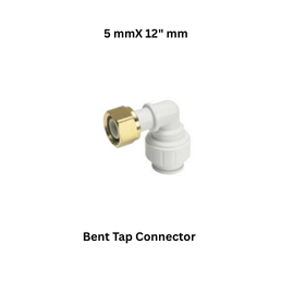Luthra Pneumsys Bent Tap Connector - 5 mmX 12" mm