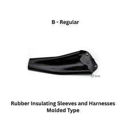 Honeywell Rubber Insulating Sleeves and Harnesses Molded TypeBlack Color - Regular