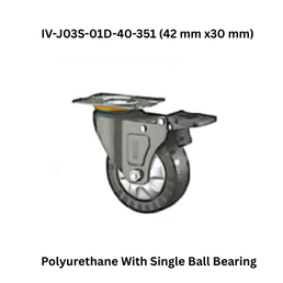 Supo Grand Polyurethane With Single Ball Bearing IV-J03S-01D-40-351 (42 mm x30 mm)