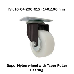 Supo Nylon wheel with Taper Roller Bearing IV-J10-04-200-615 - 140x100 mm