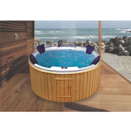Vintage Solutions Acrylic Bath Tub Heavy Duty Round Spa - 6' x 6'