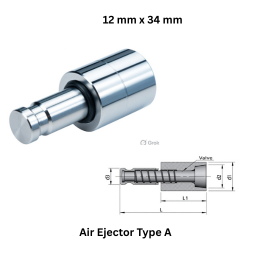 Air Ejector Type A - 12 mm x 34 mm