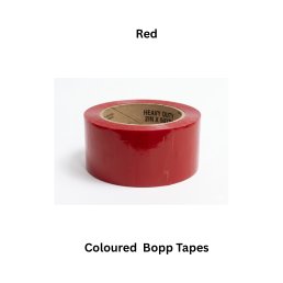 Itapes Coloured Bopp Tapes - Red