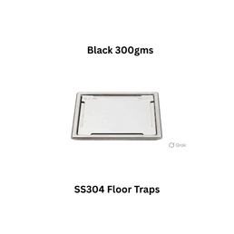 Simtex SS304 Floor Traps Black 300gms