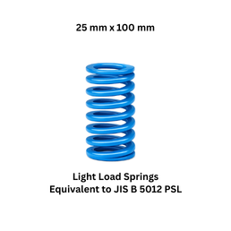 Shree Ganesh Enterprises Light Load Springs Sky Blue - 25 mm x 100 mm