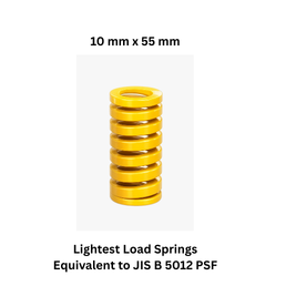 Shree Ganesh Enterprises Lightest Loaded Springs Yellow - 10 mm x 55 mm