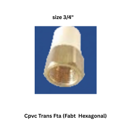 Ajay Greenline Cpvc Trans Fta (Fabt Hexagonal) 20 mm