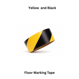 Itapes Floor Marking Tape - Yellow and Black