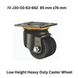 Supo Low Height Heavy Duty Caster Wheel IV J30-01-63-662 110 mm x110 mmx5 mm
