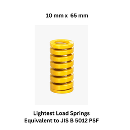 Shree Ganesh Enterprises Lightest Loaded Springs Yellow - 10 mm x 65 mm