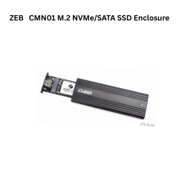 Zebronics CMN01 M.2 NVMe/SATA SSD Enclosure