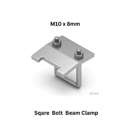 Tembo Sqare Bolt Beam Clamp M10 x 8mm