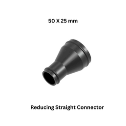 Luthra Pneumsys Reducing Straight Connector - 50 X 25 mm