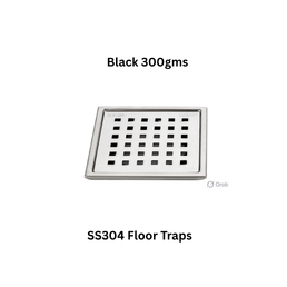 Simtex SS304 Floor Traps Black 300gms