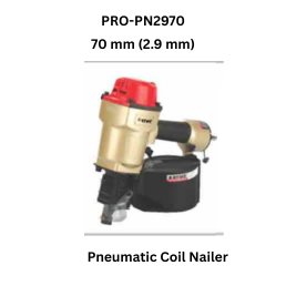 Kaymo Pneumatic Coil Nailer PRO-PN2970 70 mm (2.9 mm)