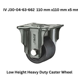 Supo Low Height Heavy Duty Caster Wheel IV J30-04-63-662 85 mmx81 mm