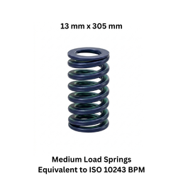 Shree Ganesh Enterprises Medium Load Springs Blue - 13 mm x 305 mm