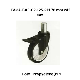 Supo Poly Propyelene(PP) IV-2A-BA3-02-125-211 78 mm x45 mm