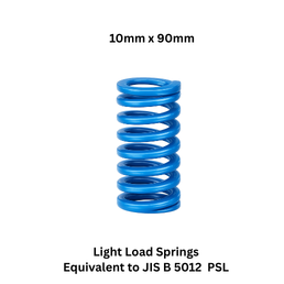 Shree Ganesh Enterprises Lightest Loaded Springs Sky Blue - 10 mm x 90 mm