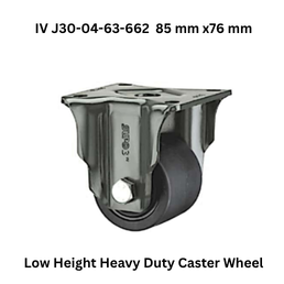 Supo Low Height Heavy Duty Caster Wheel IV J30-04-63-662 85 mm x76 mm