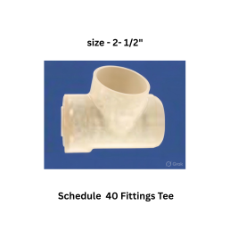 Ajay Greenline Schedule 40 Fittings Tee 65 mm