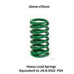 Shree Ganesh Enterprises Heavy Load Spring Dark Green - 10 mm x 75