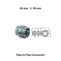 AirPipe Pipe to Pipe Connector - 20 mm X 59 mm