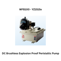 Fluid Masters DC Brushless Explosion Proof Peristaltic Pump WFB100 - YZ1515x