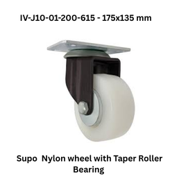 Supo Nylon wheel with Taper Roller Bearing IV-J10-01-200-615 - 175x135 mm