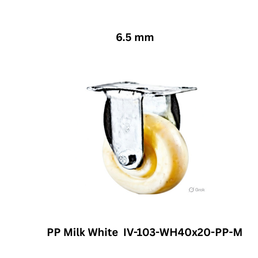 Supo Poly PP Milk White IV-103-WH40x20-PP-M - 6.5 mm