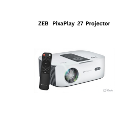 Zebronics PixaPlay 27 Projector