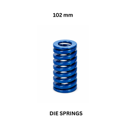 Die Springs Blue - 102 mm