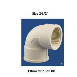 Ajay Greenline Elbow 90° Sch 80 - 65 mm