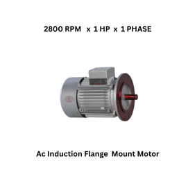 Sumit Engineering Works Ac Induction Flange Mount Motor - 2800 RPM x 1 HP x 1 PHASE