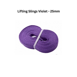 Vighnaha Enterprise Flat Web Lifting Slings Violet - 25mm