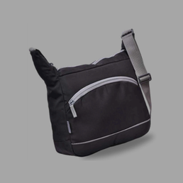ASB 012 Polyester Sling Bag Black