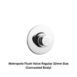 Jaquar Metropole Flush Valve Regular 32mm Size (Concealed Body) with Exposed Shut Off Provision