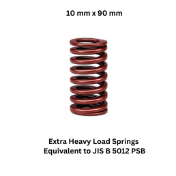 Shree Ganesh Enterprises Extra Heavy Load Spring Brown - 10 mm x 90 mm