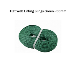 Vighnaha Enterprise Flat Web Lifting Slings Green - 50mm