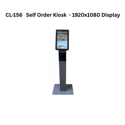 Clonet Point of Sales / Kiosk / Printers Scanners / Digital Signage CL-156 Self Order Kiosk - 1920x1080 Display