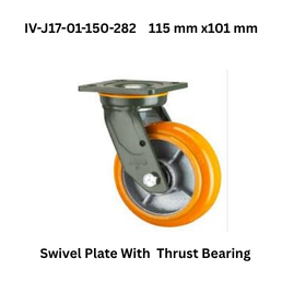 Supo Swivel Plate With Thrust Bearing IV-J17-01D-200-282 110 mmx 84 mm