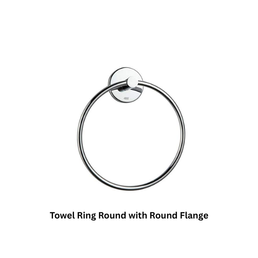 Jaquar Towel Ring Round with Round Flange