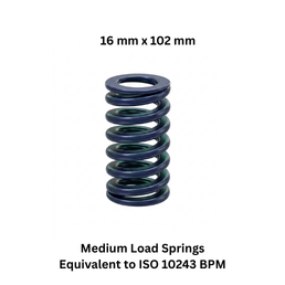 Shree Ganesh Enterprises Medium Load Springs Blue - 16 mm x 102 mm