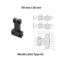 Mould Latch Type DL - 50 mm x 35 mm