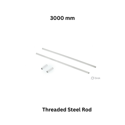 AirPipe Threaded Steel Rod - 3000 mm