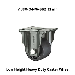 Supo Low Height Heavy Duty Caster Wheel IV J30-01-75-662 11 mm