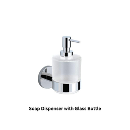 Jaquar Soap Dispenser with Glass Bottle